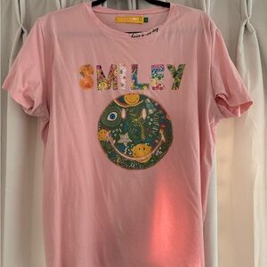 FARM Rio x Smiley Graphic Tee with Multicolor Print